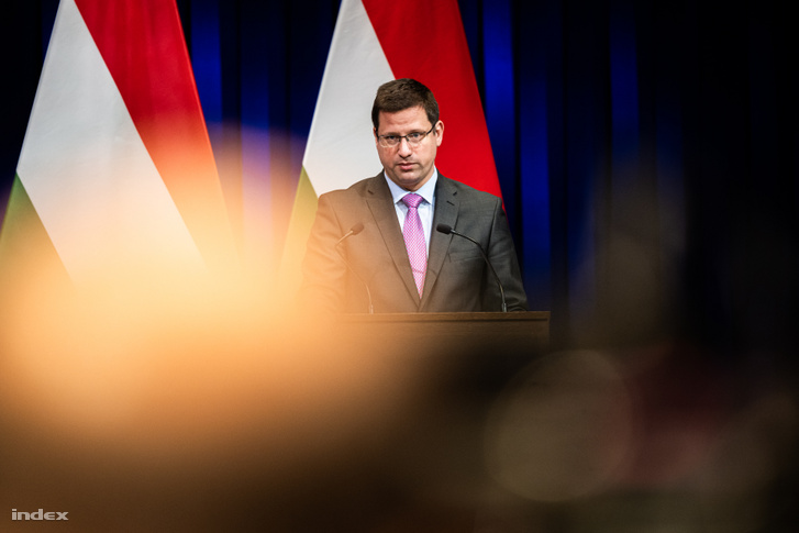 Gulyás Gergely 2025. november 27-én