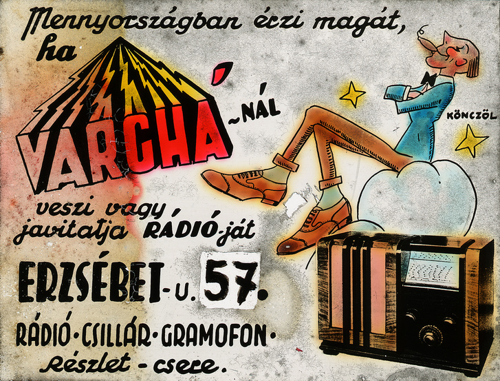 Mozikban vetített régi üvegdia-rádióreklámok, 1940-1944