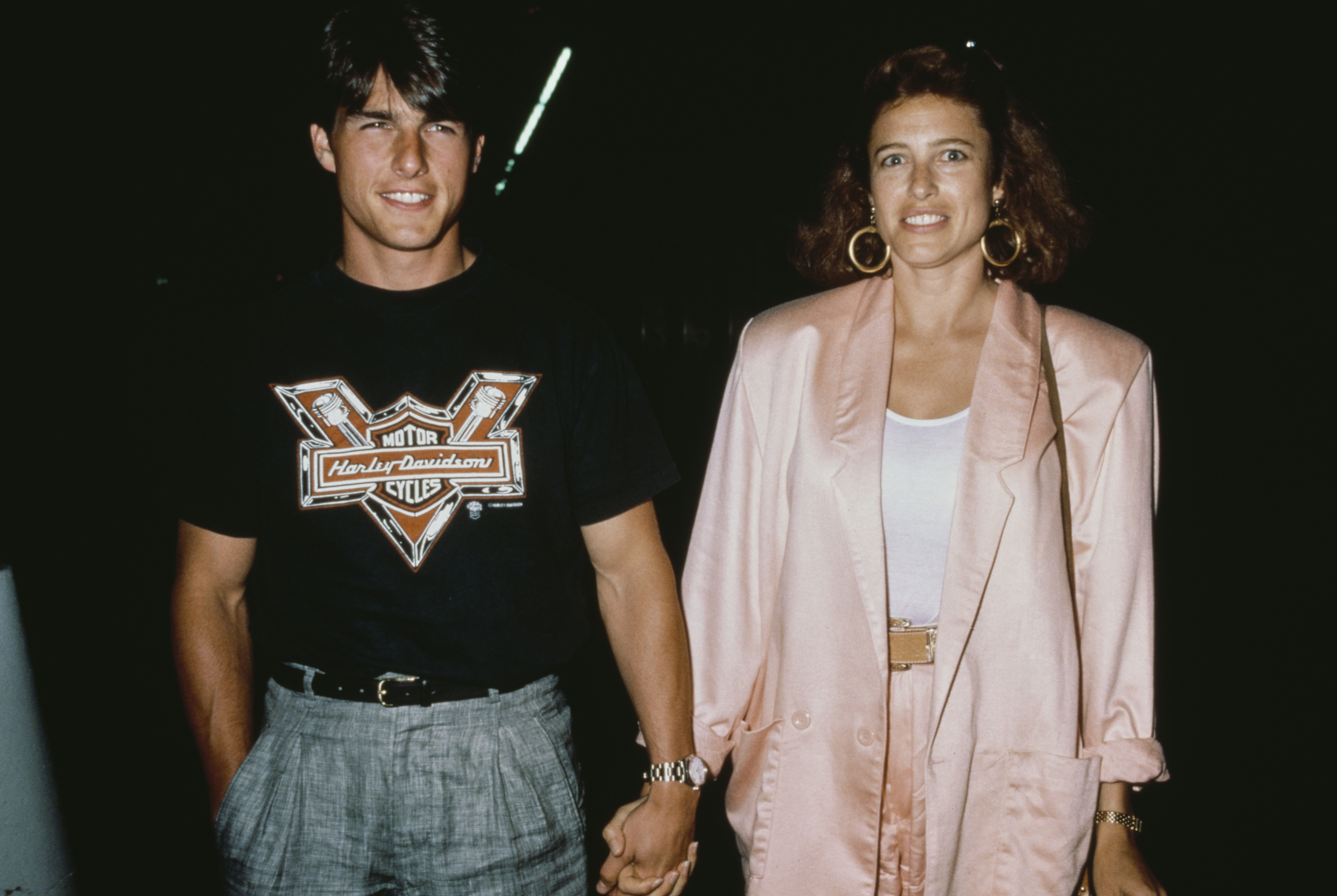 Tom Cruise és Mimi csak úgy ragyogtag a kapcsolatuk idején, a 80-as években.