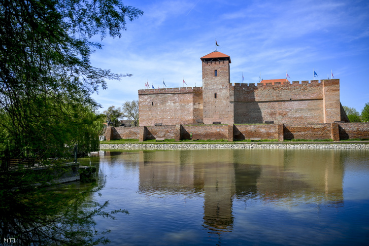 A gyulai vár 2024. április 9-én