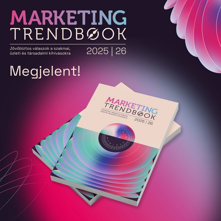 650 oldalnyi, stratégiai fókuszú, ugyanakkor a napi gyakorlatba is könnyen beilleszthető tudásanyagot kínál a Marketing Trendbook