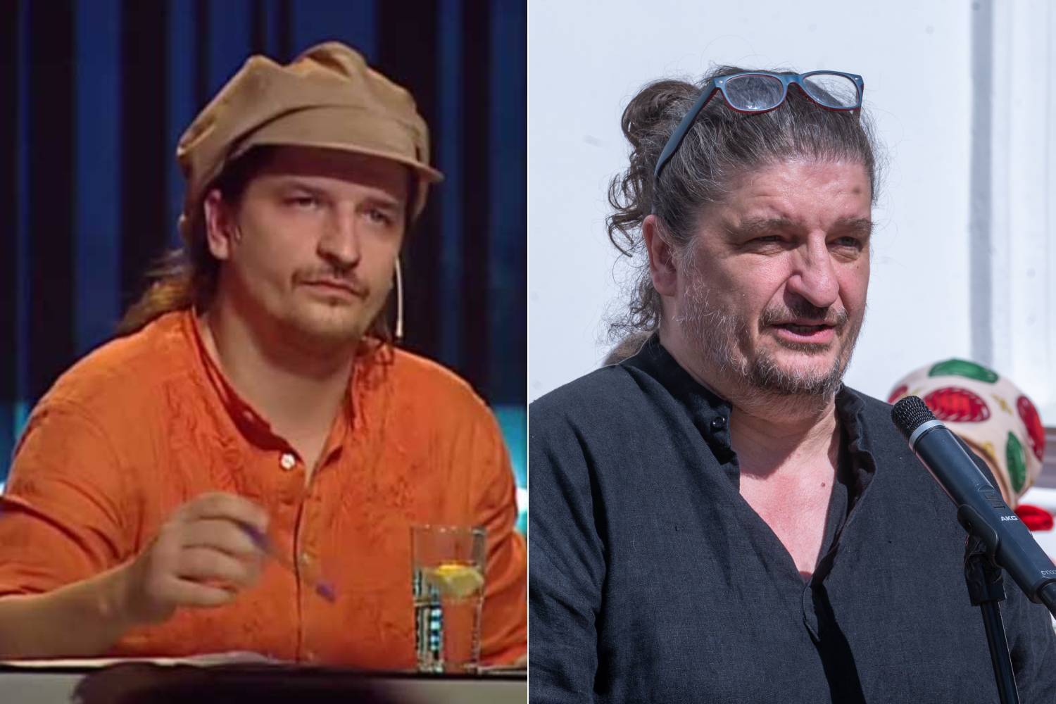 Novák Péter a Megasztárban és most.