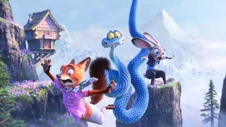 Jelenet a Zootropolis 2 című filmből
