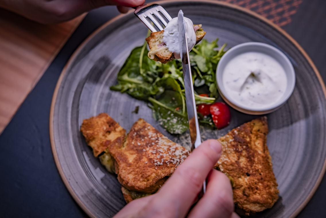 Töltött bundás kenyér