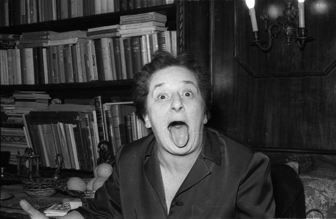 Gobbi Hilda Orsó utcai otthonában (1965)