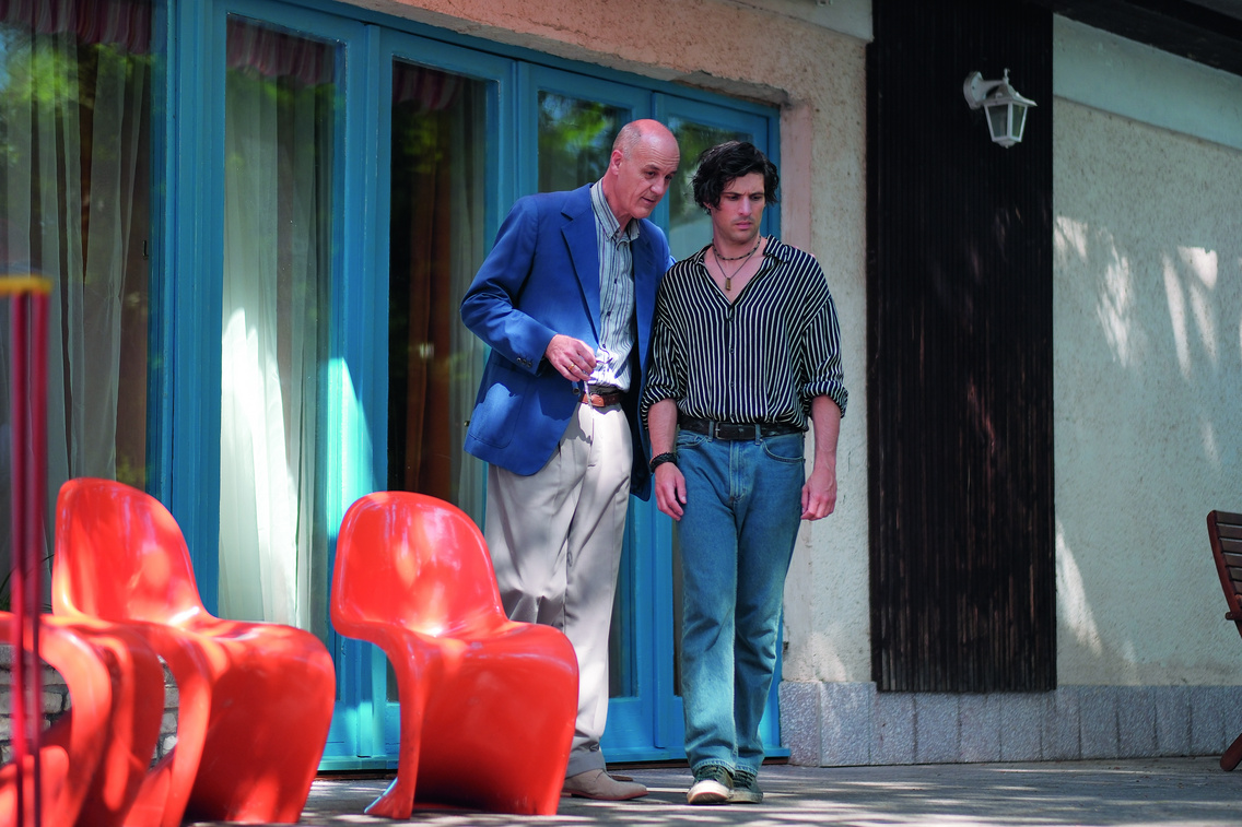 A Czinege-villa terasza