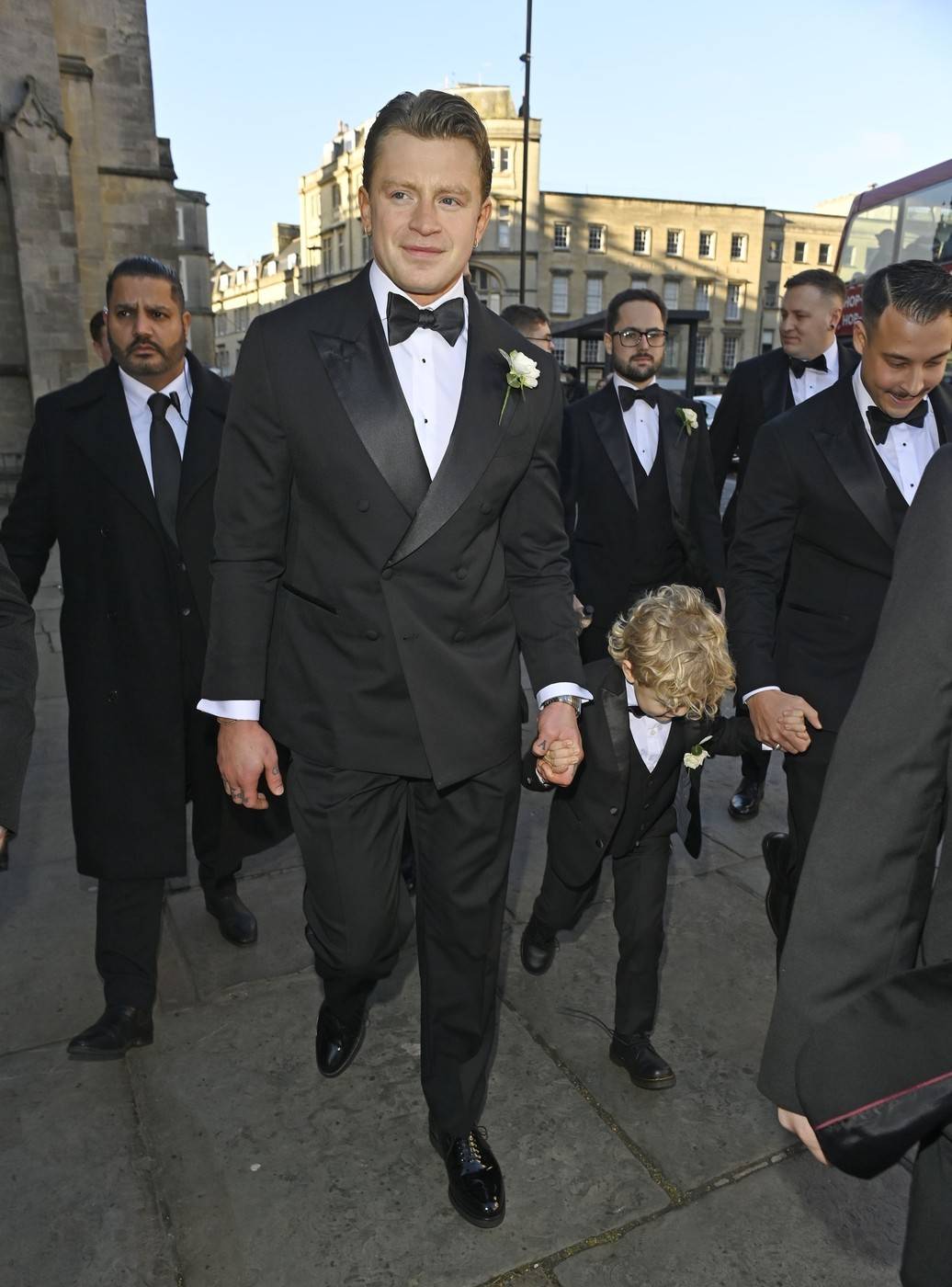 Adam Peaty, a vőlegény.