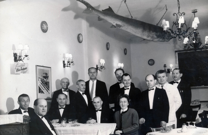 A Paksi Halászcsárda 1958-ban