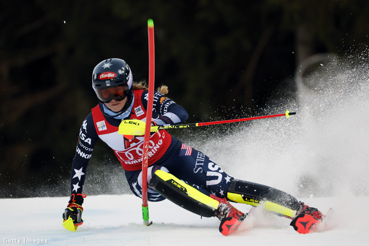 Mikaela Shiffrin 2025. december 28-án Semmeringben, Ausztriában