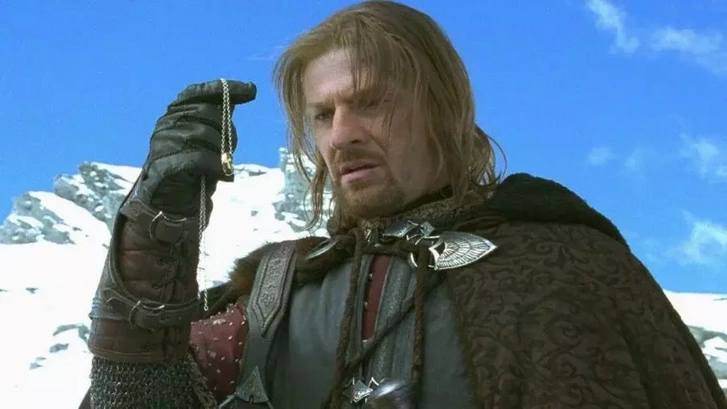 A hatalom Gyűrűje mindenkit megőrjít. Boromirt is (Sean Bean)