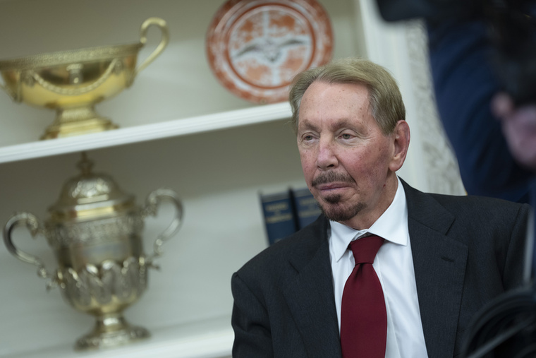 Larry Ellison&nbsp;Az Oracle társalapítójának vagyona 40,6 milliárd dollárral nőtt, részben az MI-láz hatására.