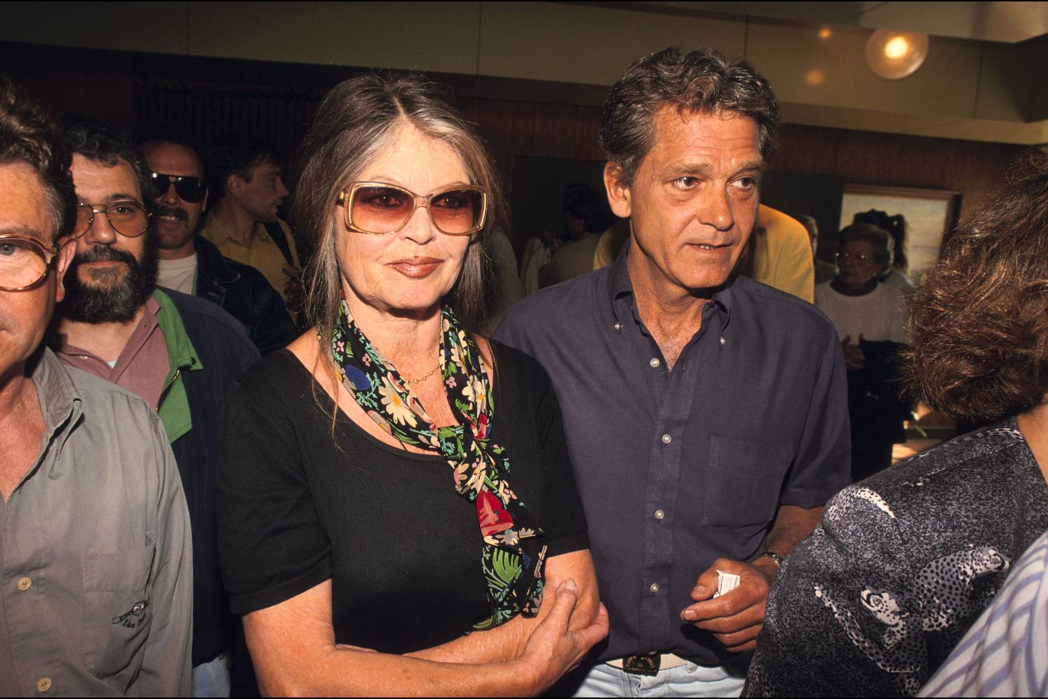 Brigitte Bardot és Bernard d'Ormale.