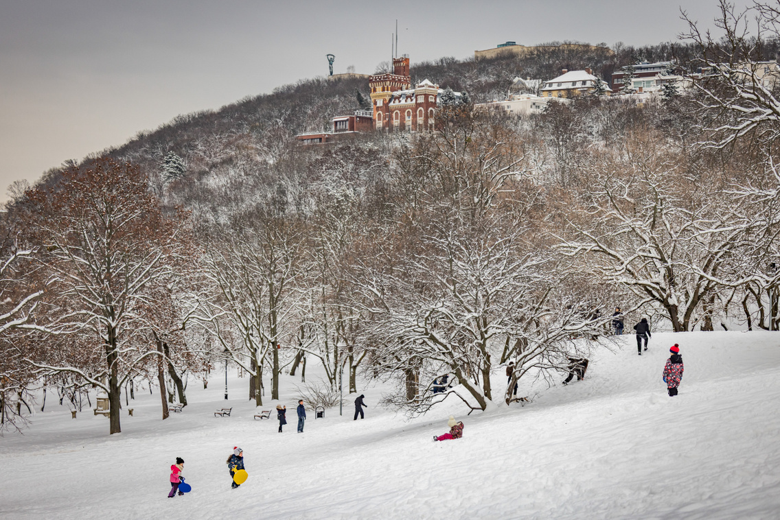 Hó Budapest 260107 Szabó Gábor 070