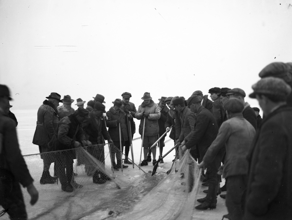 Bemutató halászat 1931-ben