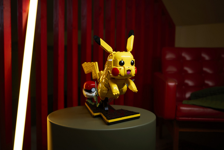A Pikachu építmény életnagyságban