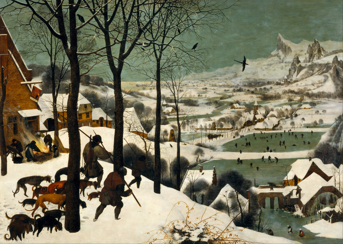 Id. Pieter Brueghel: Vadászok a hóban