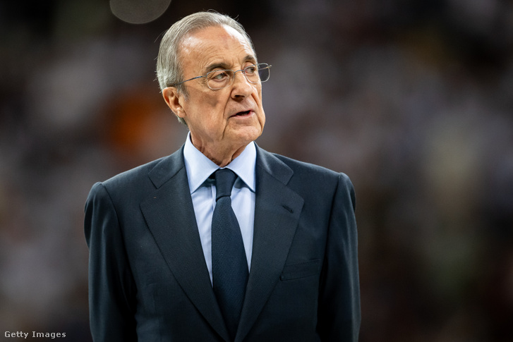 Florentino Pérez 2024. augusztus 14-én