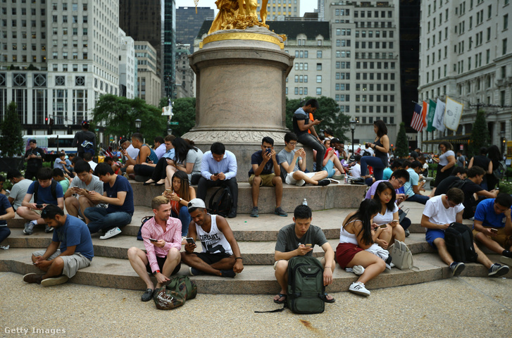 New York-i Pokémon GO játékosok 2016-ban