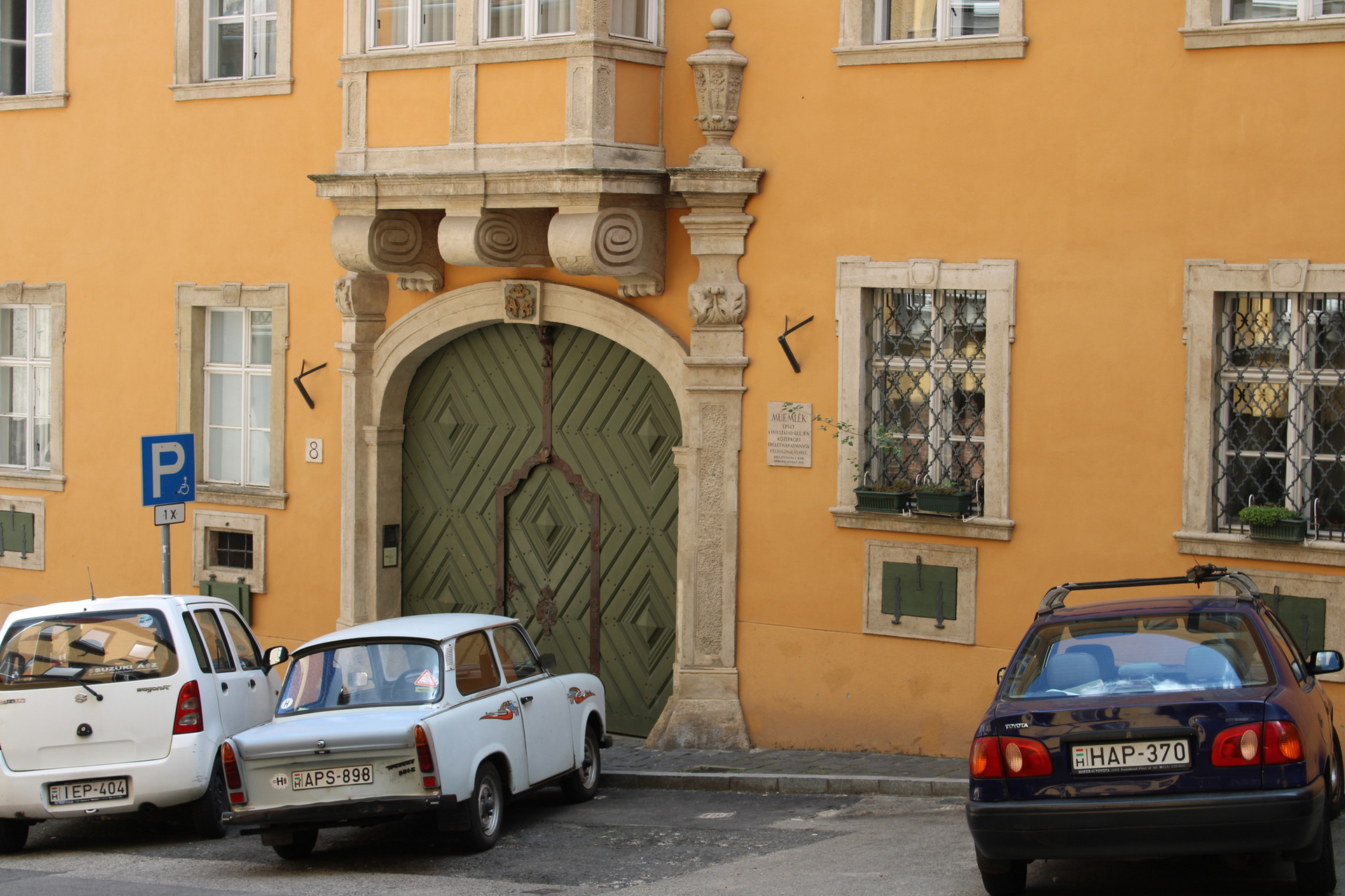 Ez a vízivárosi ház (Pala utca 8.) is csillagos ház volt 1944-ben