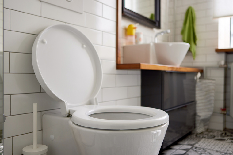 Le nem hajtott WC-fedélA feng shui nagy jelentőséget tulajdonít a fürdőszobai szokásoknak