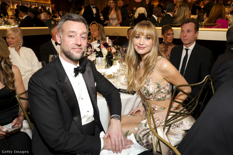 Jennifer Lawrence és Cooke Maroney. (Fotó: Getty Images)