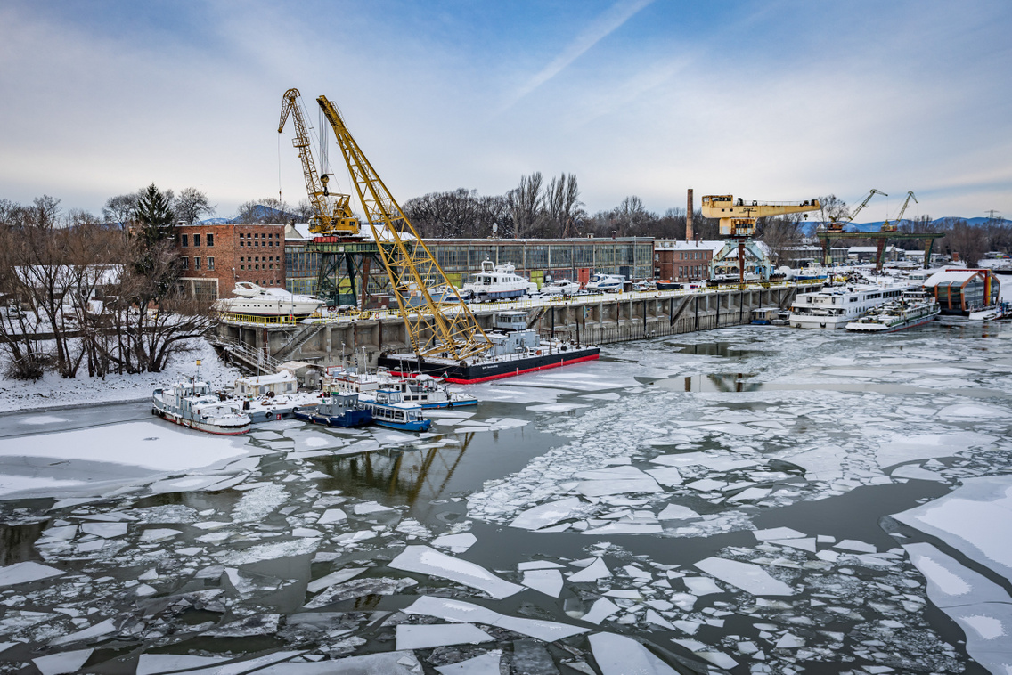 Jégzajlás Budapest260112 Szabó Gábor 017