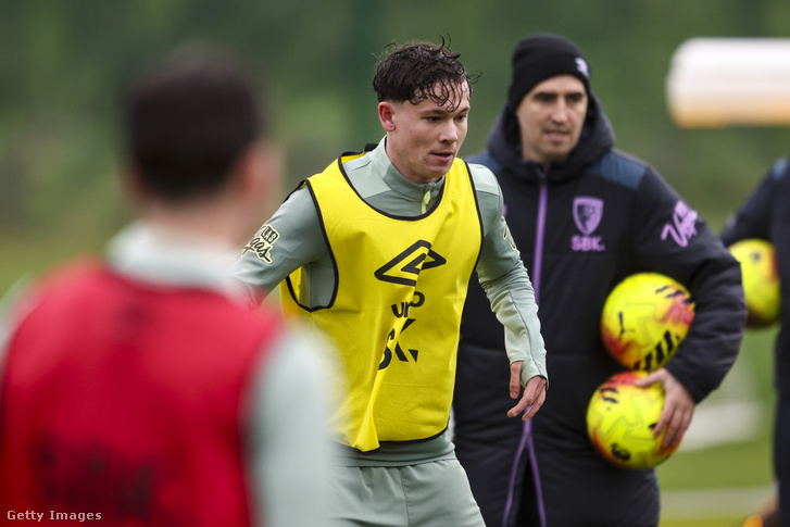 Tóth Alex szerdán vehetett részt először teljes értékű edzésen új csapatánál