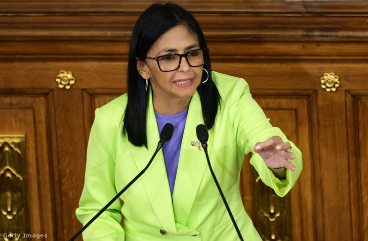 Delcy Rodríguez 2026. január 15-én