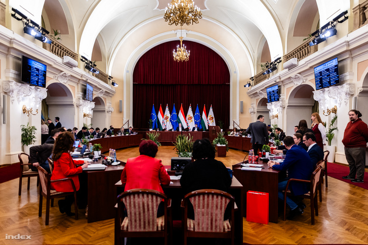 A fővárosi közgyűlés ülése 2025. december 17-én