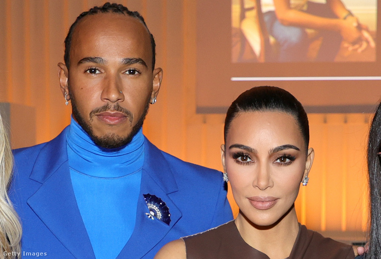 Lewis Hamilton és Kim Kardashian 2021-ben. (Fotó: Getty Images)