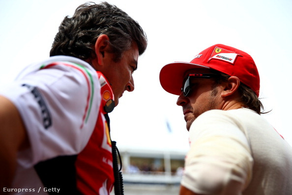 Marco Mattiacci és Fernando Alonso