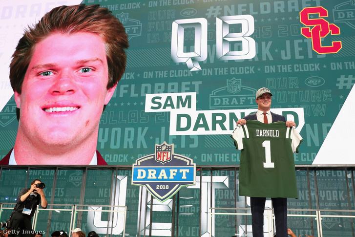 Sam Darnoldot 2018-ban a Jets 1/3-ra választotta ki, de a USC irányítója sem tudta megtörni a New York-iak átkát