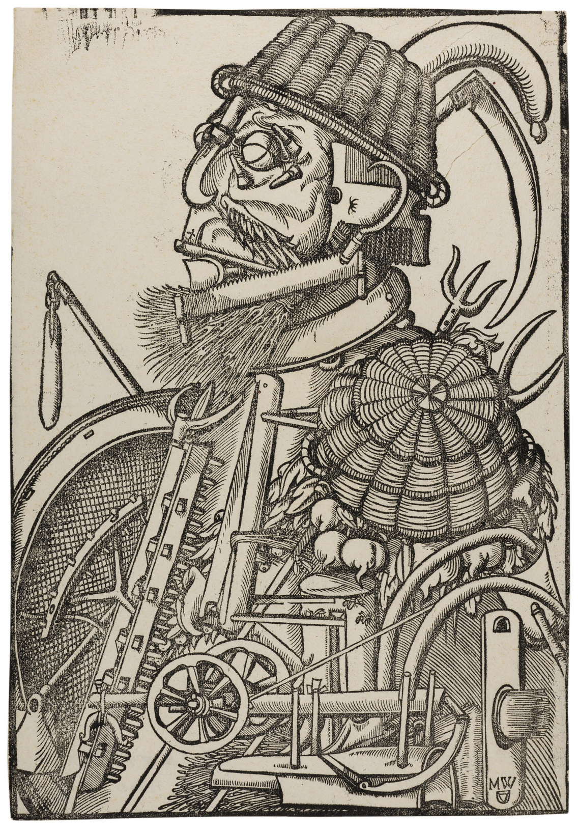 MW monogramista (Giuseppe Arcimboldo után): Földművelés (1580 körül)