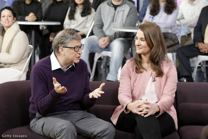 Bill és Melinda Gates 2018. február 13-án