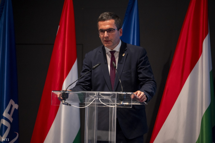 Kovács Levente, az Óbudai Egyetem rektora 2025. július 9-én