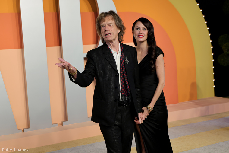 Melanie Hamrick és Mick Jagger. (Fotó: Getty Images)