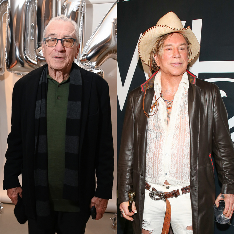Robert De Niro és Mickey RourkeMickey Rourke és Robert De Niro között régóta feszültség van Hollywoodban