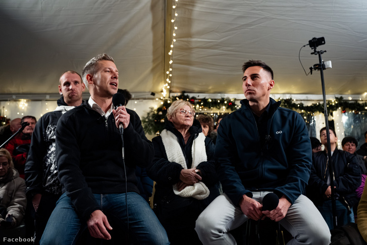 Magyar Péter és Radnai Márk