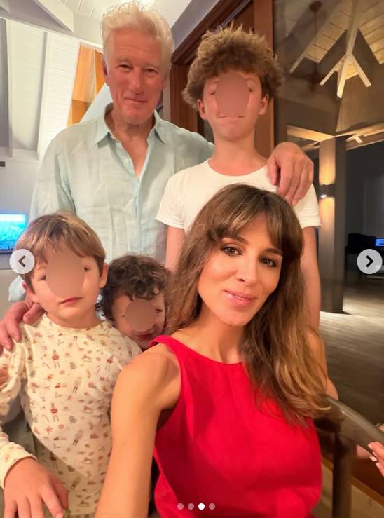 richard gere családja