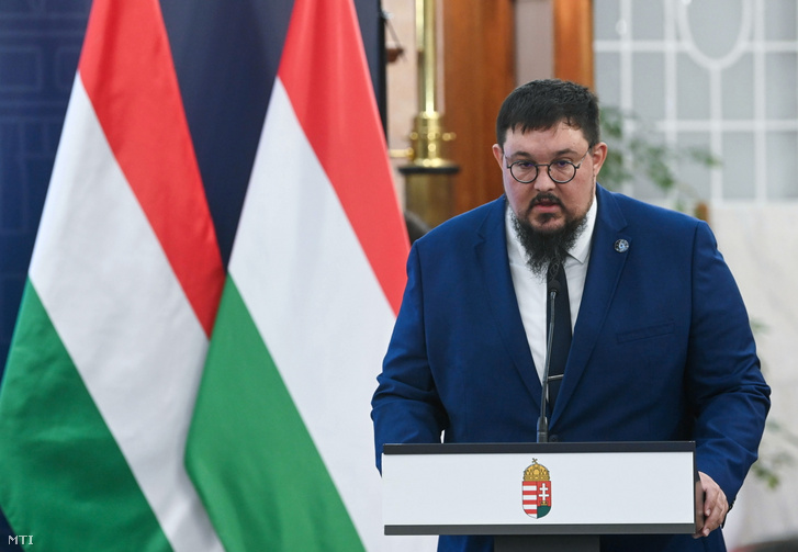 Szolnoki Szabolcs, az NGM technológiáért felelős helyettes államtitkára 2025. április 11-én