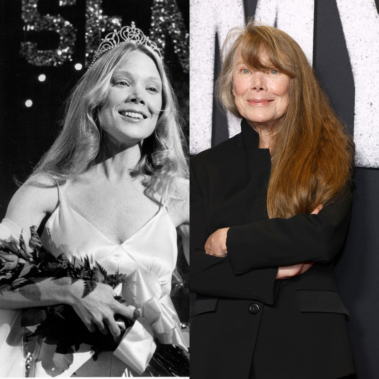 Sissy SpacekA Carrie című kultikus horror főszereplője, Sissy Spacek külseje sokat változott az 1976-os bemutató óta