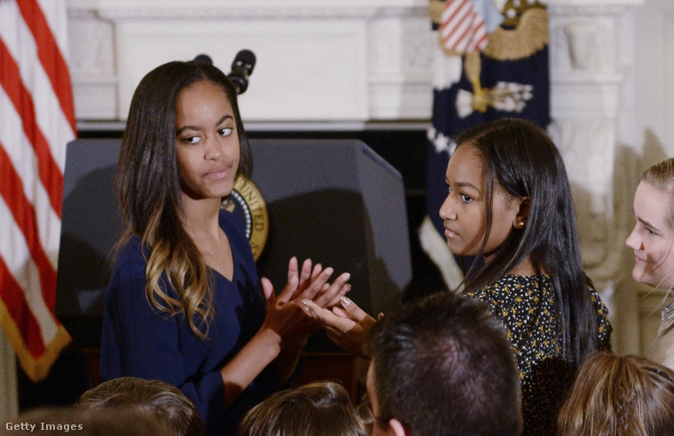 Malia és Sasha Obama. (Fotó: Getty Images)