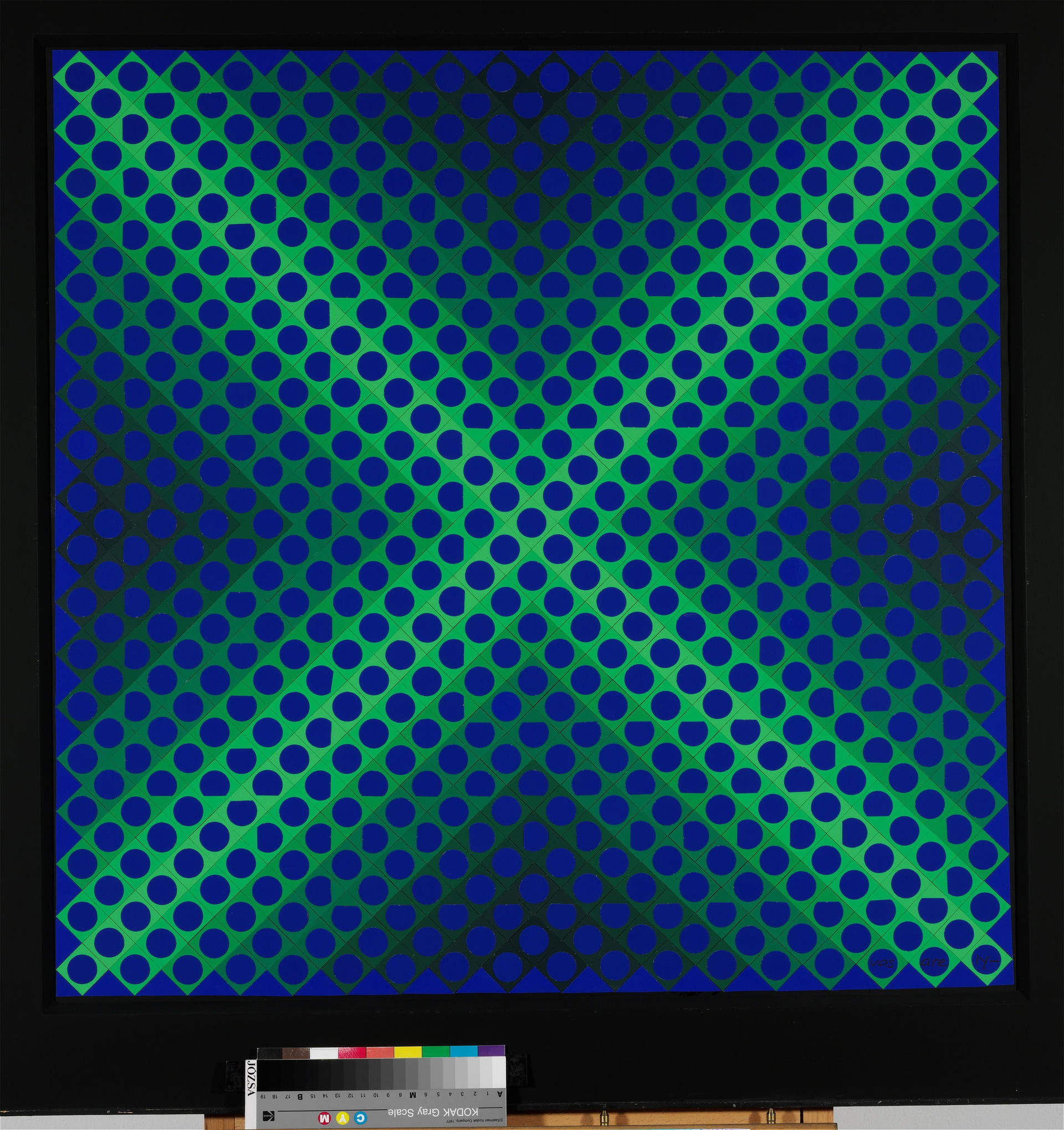 Victor Vasarely: Ferde (1966/1974)