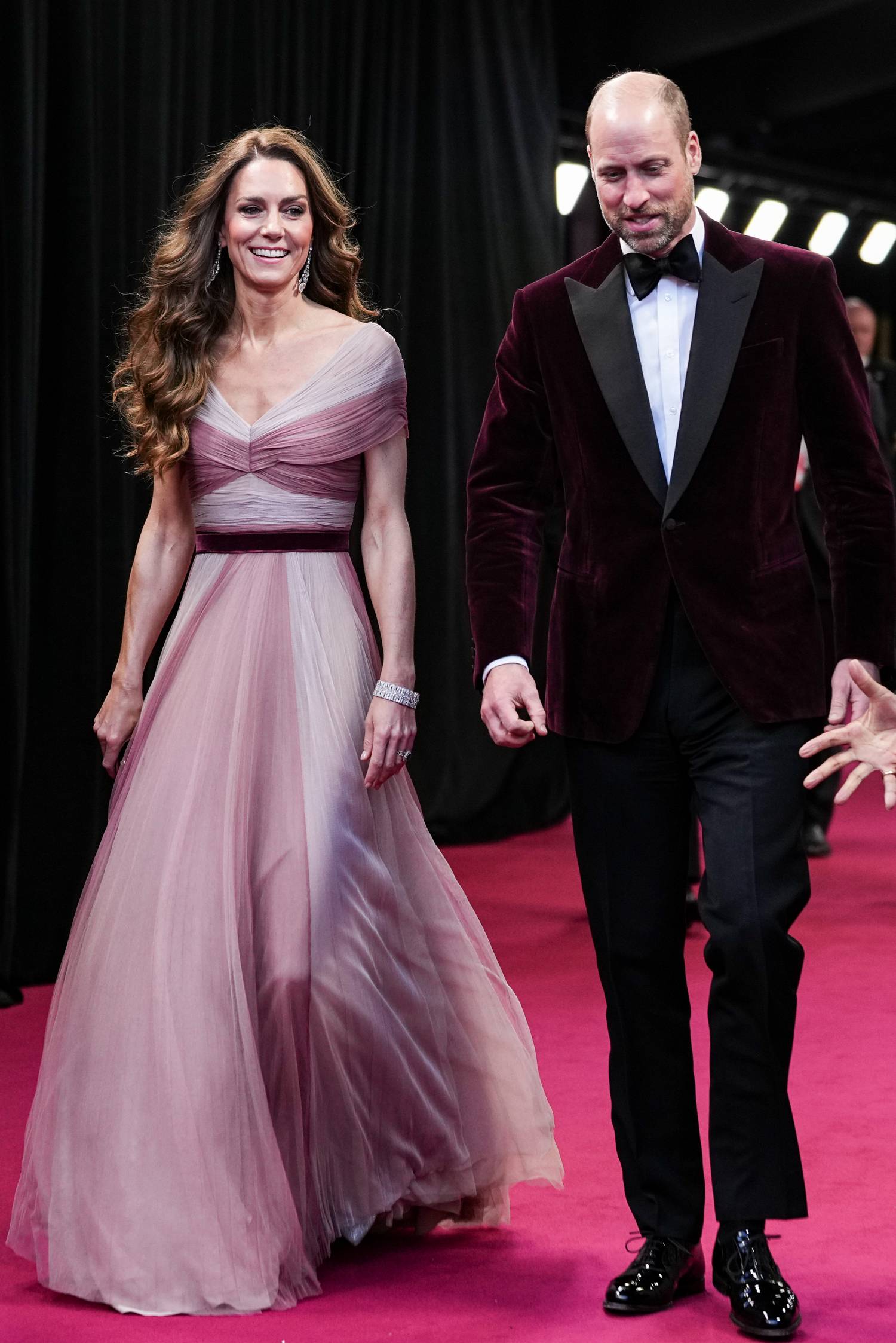 Katalin hercegné és Vilmos herceg is részt vettek tegnap este a BAFTA-gálán.
