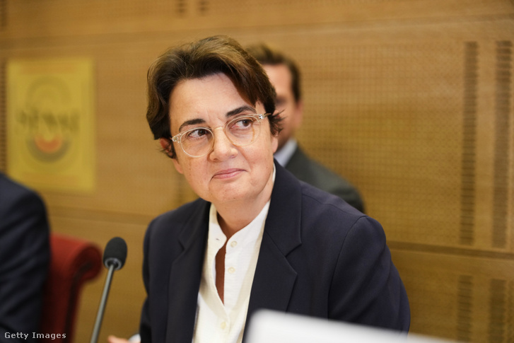 Laurence des Cars 2025. október 22-én Párizsban