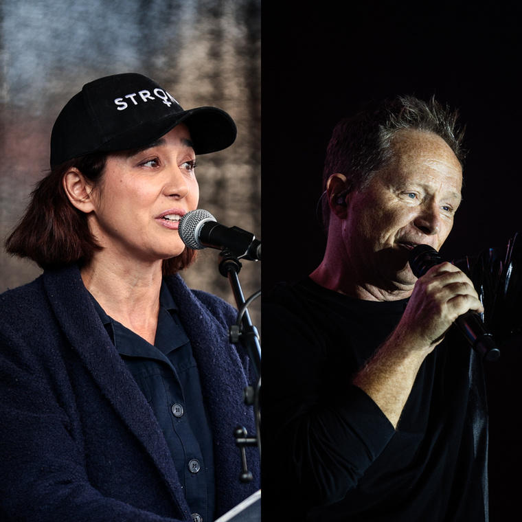 Gryllus Dorka és Geszti PéterAz egykori sztárpár 2001 és 2006 között voltak házasok, majd elváltak