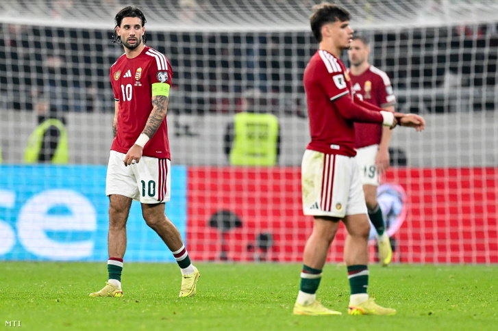 Szoboszlai Dominik (b) és Kerkez Milos 2025. november 16-án