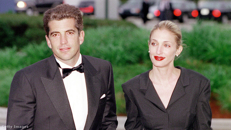 John F. Kennedy Jr. és Carolyn Bessette. (Fotó: Getty Images)