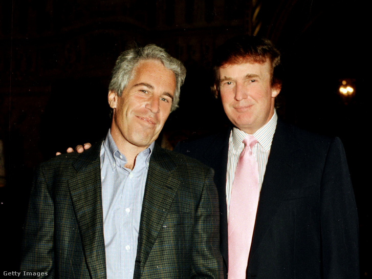 Jeffrey Epstein és Donald Trump 1997. február 22-én