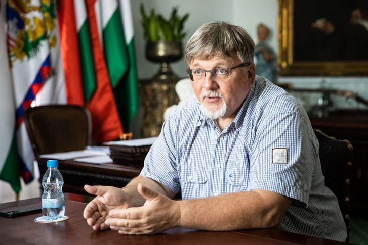 Dézsi Csaba még polgármesterként.